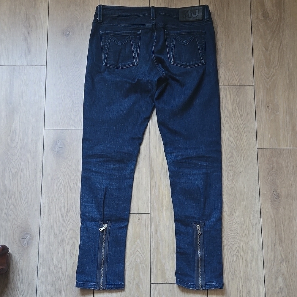 Marc By Marc Jacobs Logo Patch Slim Jeans Size 29 - Picture 3 of 10